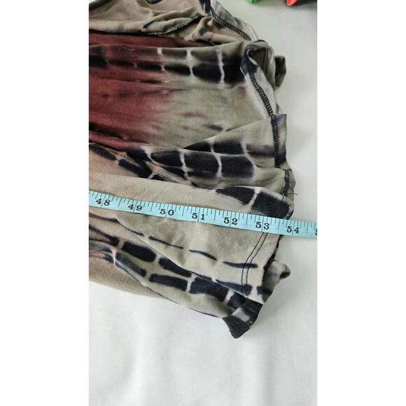 Fashion Nova Women's Tie-Dye Maxi Dress with Mock Neck Size Large - Picture 8 of 8